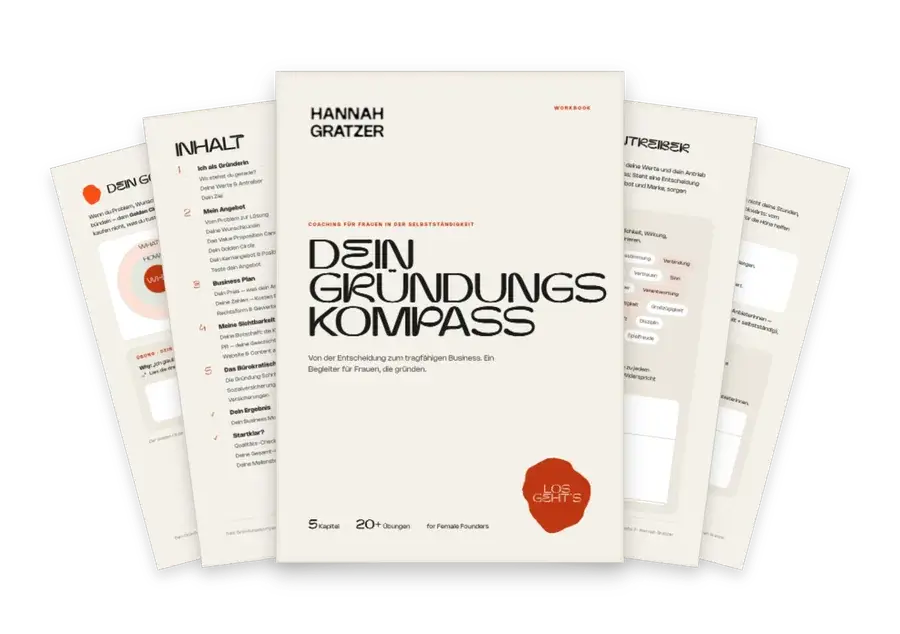 Dein Gründungskompass, digitales Workbook als PDF